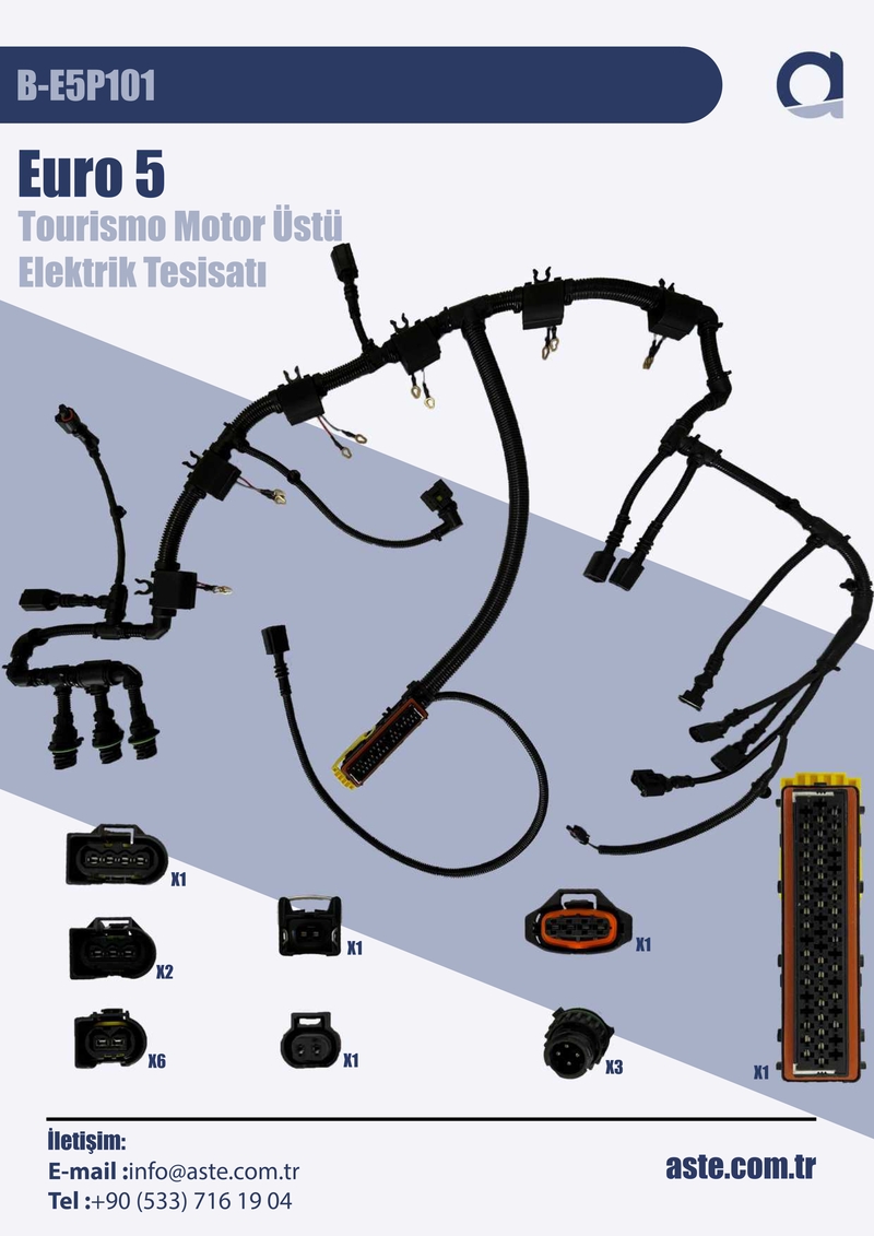 Euro 5 Tourismo Motor Üstü Elektrik Tesisatı (B-E5P101)