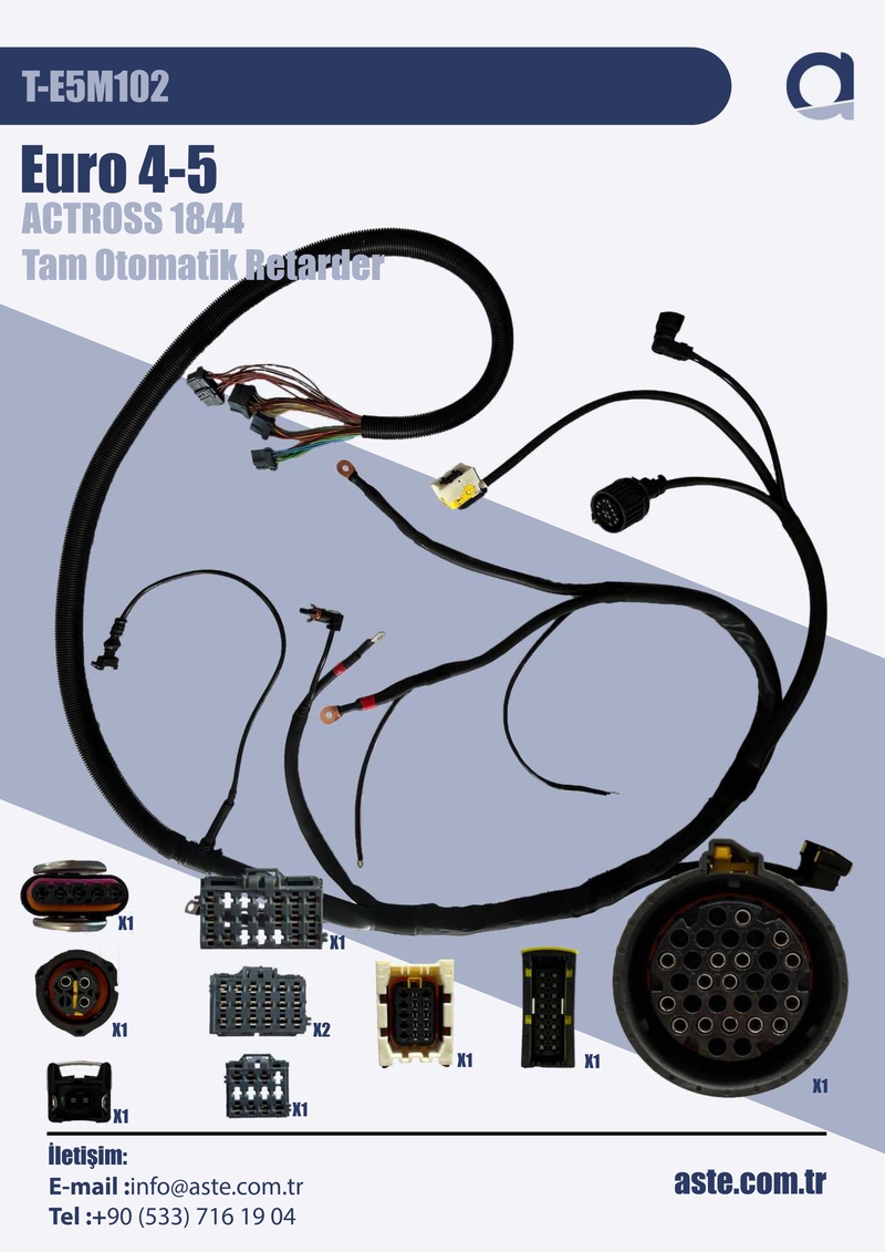 Euro 4-5 Actross 1844 Tam Otomatik Retarder (T-E5M102)