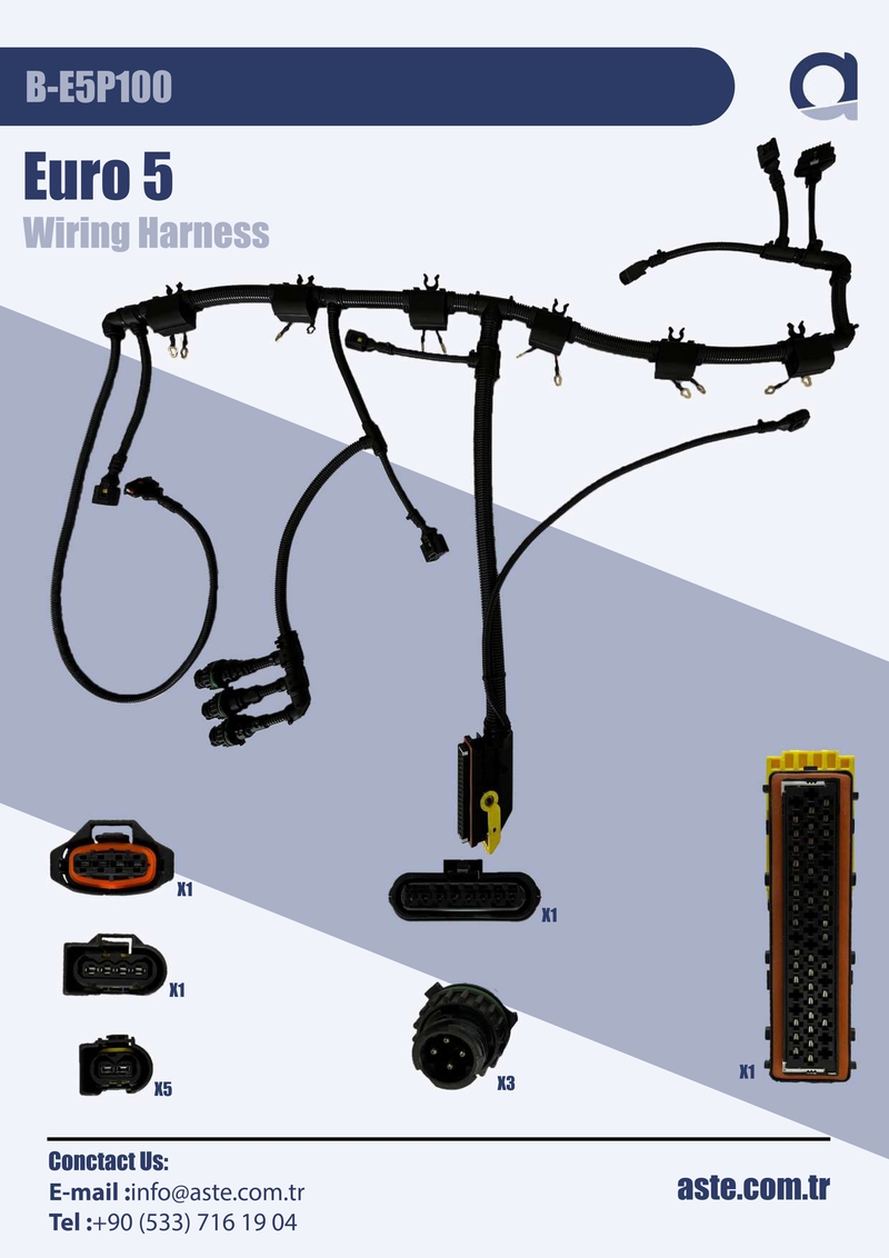 Euro 5 Wiring Harness (B-E5P100)