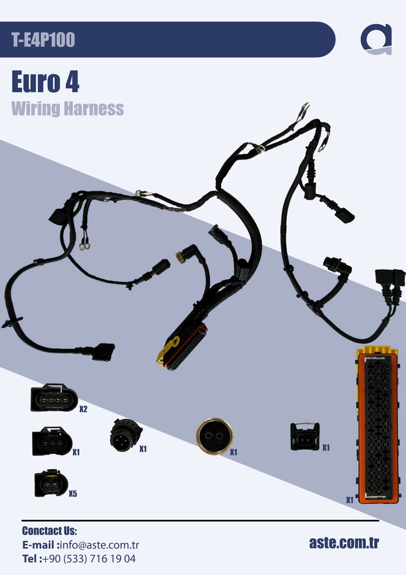 Euro 4 Wiring Harness (T-E4P100)