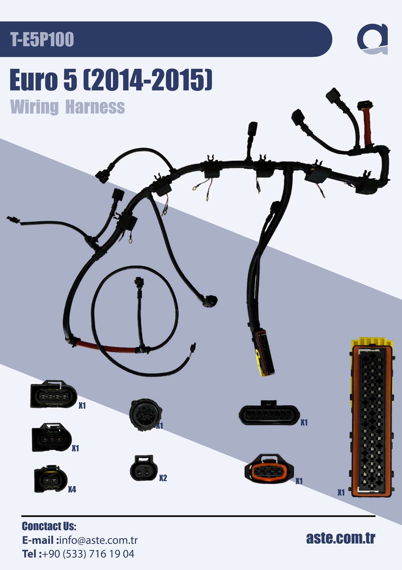 Euro 5 (2014-2015)  Wiring Harness (T-E5P100)